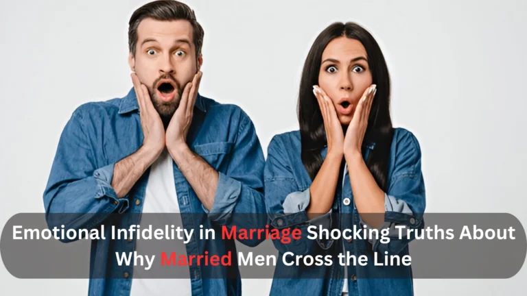 Emotional Infidelity in Marriage: Shocking Truths About Why Married Men Cross the Line"