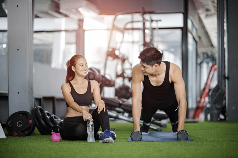 signs a guy at the gym is interested
