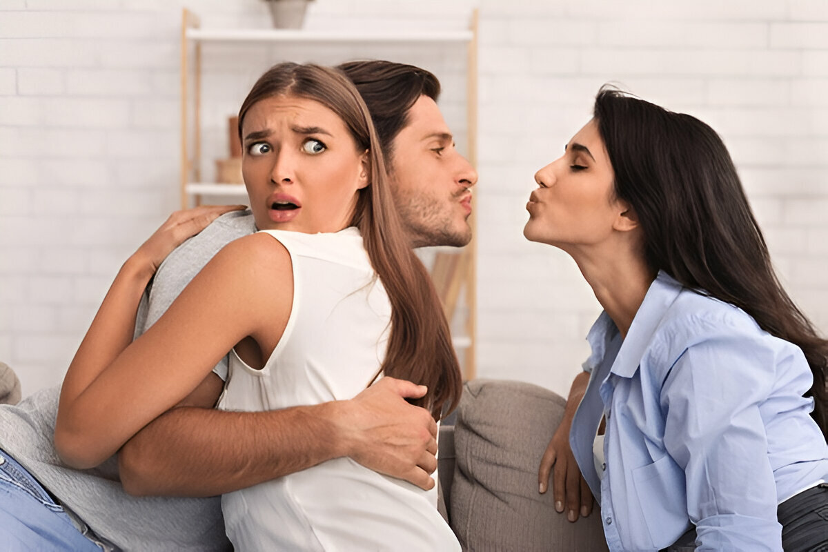 woman is interested in your husband